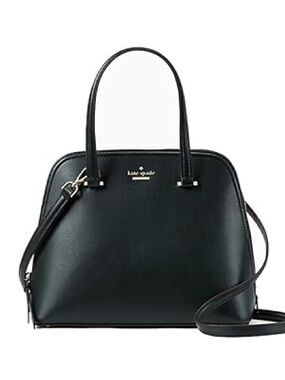 Kate Spade Patterson Drive small dome satchel bag black